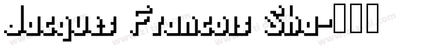 Jacques Francois Sha字体转换